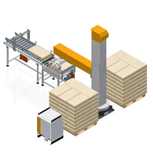 Schicht-Palettiersysteme - YPK-JMD20 - Qingdao Ausense Packing Equipment Co., Ltd. - für die Lebensmittel- und Getränkeindustrie / für die Pharmaindustrie / automatisch
