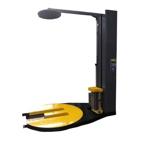 Stretchwickler mit Drehteller - T1650FM - Qingdao Ausense Packing Equipment Co., Ltd. - halbautomatisch / Paletten / mit Stretchfolie