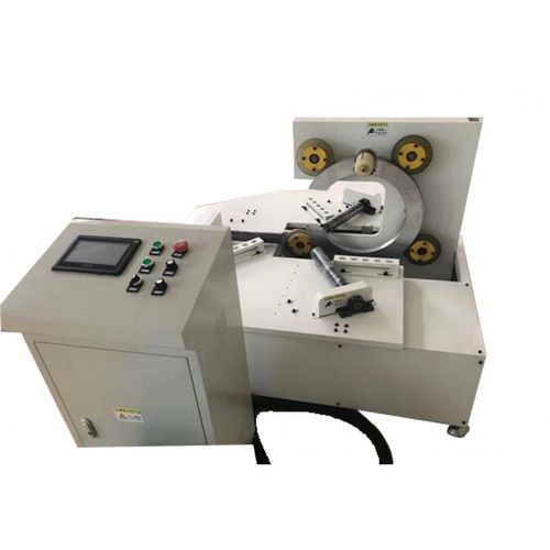 Horizontaler Stretchwickler - H800L - Qingdao Ausense Packing Equipment Co., Ltd. - vollautomatisch / für Pakete / mit Rollen