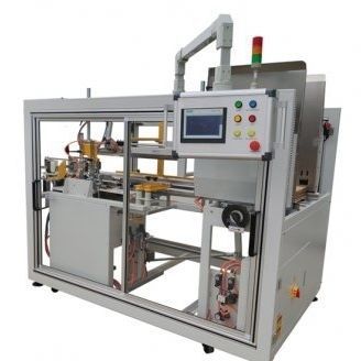 Automatischer Kartonaufrichter - YPK-4025 - Qingdao Ausense Packing Equipment Co., Ltd. - mit Klebeband / Verschluss von unten / mit hohem Durchsatz