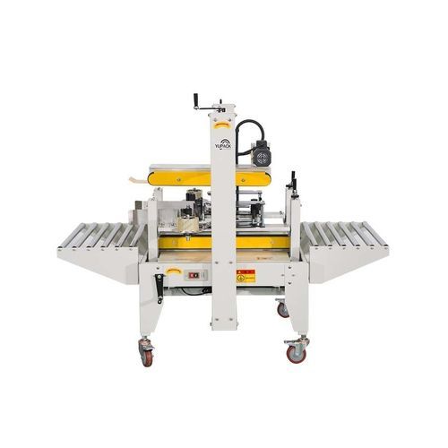 Halbautomatische Siegelmaschine - FXJ-423 - Qingdao Ausense Packing Equipment Co., Ltd. - Kisten / für frontale und seitliche Anwendungen