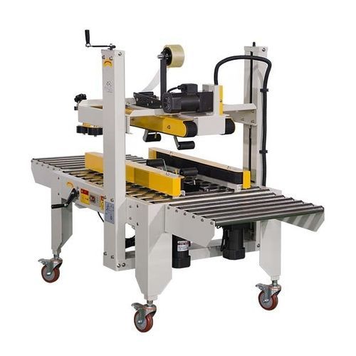 Siegelmaschine für Schwerlastanwendungen - FXJ-5050B - Qingdao Ausense Packing Equipment Co., Ltd. - halbautomatisch / für Pflanzenschutzmittel / für die Elektronikindustrie