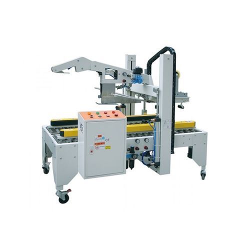 Siegelmaschine für Karton - FXJ-5050E - Qingdao Ausense Packing Equipment Co., Ltd. - halbautomatisch / für Verpackung / für Pflanzenschutzmittel