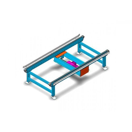 Kettenförderer - Qingdao Ausense Packing Equipment Co., Ltd. - gerade / für Paletten / Profil