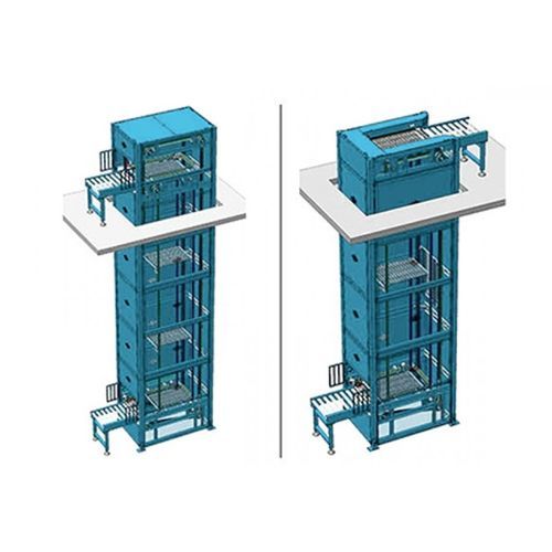 Elektrischer Aufzug - Qingdao Ausense Packing Equipment Co., Ltd. - für Paletten / Säulen