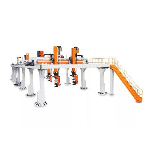 Roboter-Palettierer - Qingdao Ausense Packing Equipment Co., Ltd. - Fass / für die chemische Industrie