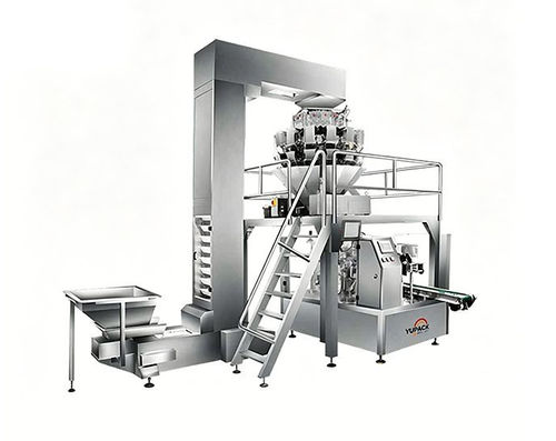 Vollautomatische Füllmaschine - Qingdao Ausense Packing Equipment Co., Ltd. - für Granulat / für Feststoffe / Pulver