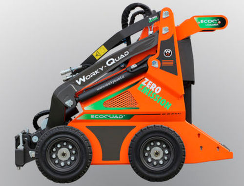 Elektrischer Mini-Kompaktlader -  SSQ EcoQuad-S - Worky Quad - Cast Group