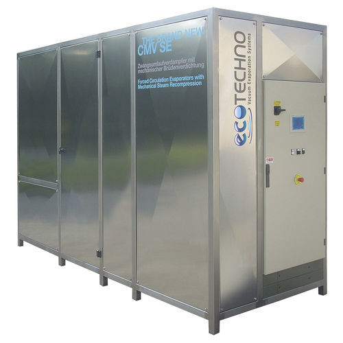 Thermoverdampfer - ECO CMV SE - Eco-Techno Srl - Vakuum / mit erzwungener Zirkulation / Platten