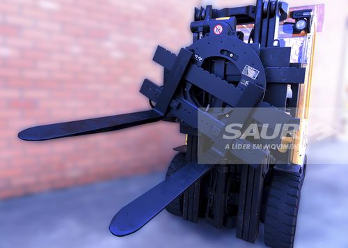 Drehbare Palettengabel - Saur - für Gabelstapler