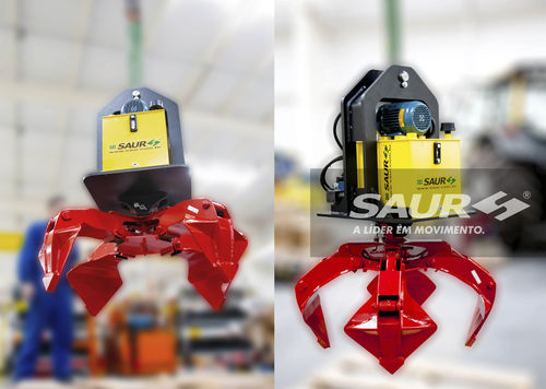 Schrottgreifer - Saur - Mehrschalen / hydraulisch