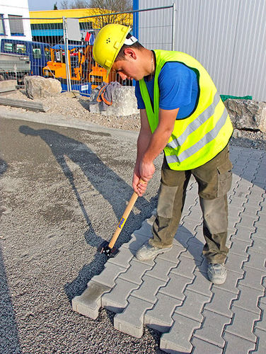 Hammer für Pflasterungen - Saur - für Baustellen / Gummi