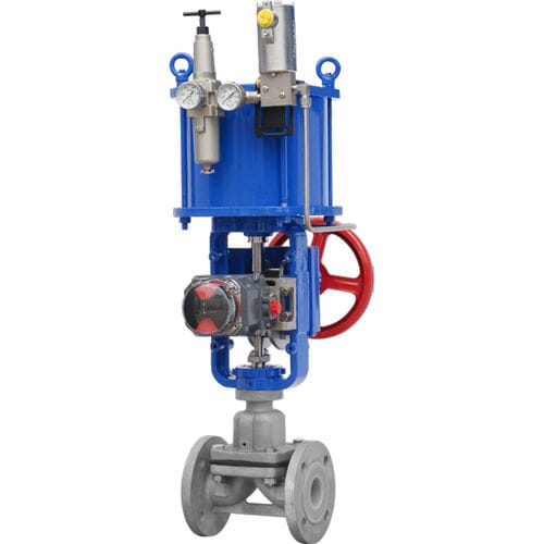 Membranventil - F5  - Wuxi Smart Auto-control Engineering Co., Ltd. - pneumatisch gesteuert / elektrisch betrieben / Stell