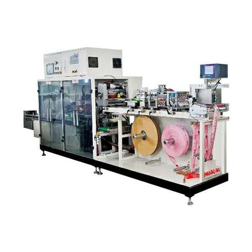 PLC-gesteuerte Verpackungsmaschine - GM-088S - Xiamen Gachn Technology Co.,Ltd. - servogesteuert / Folien / feuchte Reinigungstücher