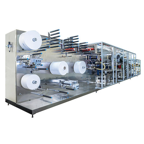 Automatische Produktionsanlage - GM-088M - Xiamen Gachn Technology Co.,Ltd. - für OP-Masken / PLC-gesteuert