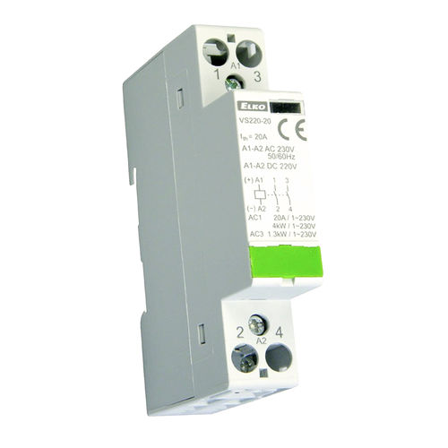 Motorschütz - VS220 series - ELKO - magnetisch-induktiv / dreiphasig / für DIN-Schiene