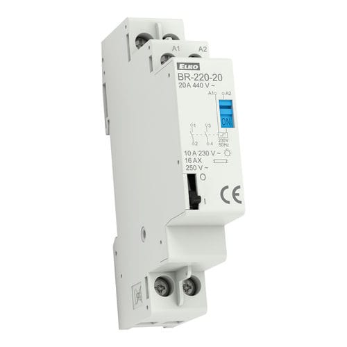 Bistabiles elektromechanisches Relais - BR-220-20 - ELKO - AC / 2NO / für DIN-Schiene