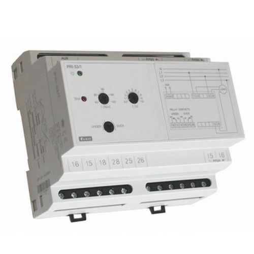 Stromüberwachungs-Relais - PRI-53 - ELKO - AC/DC / dreiphasig / für Elektromotor
