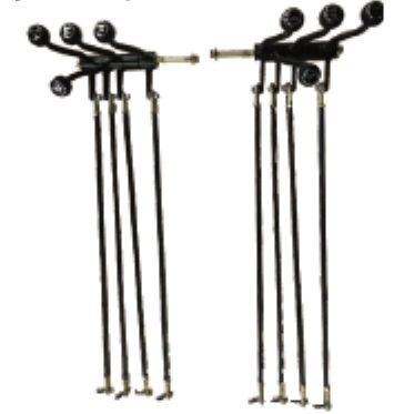 Steuerhebel mit Griff - LJ156  - Luoyang yellow river flexible shaft controller