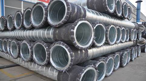 Rohr für Gas - Shandong Donghong pipe Industry Co., Ltd - Stahl / galvanisiertem Stahl / für Bergbauanwendungen