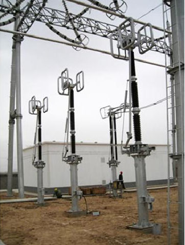 Hochspannungs-Lasttrennschalter - JW8A/8B-550 - Henan ping high electric co., LTD. - DC / AC / Erdung