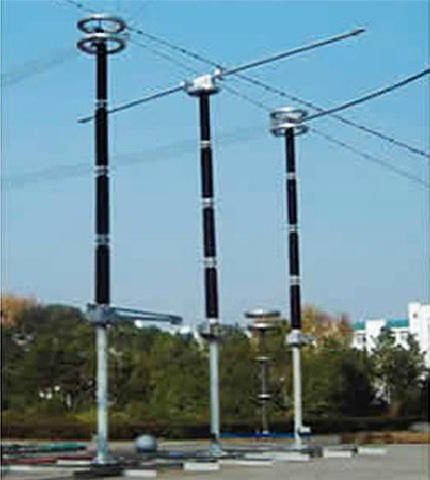 Hochspannungs-Lasttrennschalter - GW27-1100 - Henan ping high electric co., LTD. - AC / Erdung