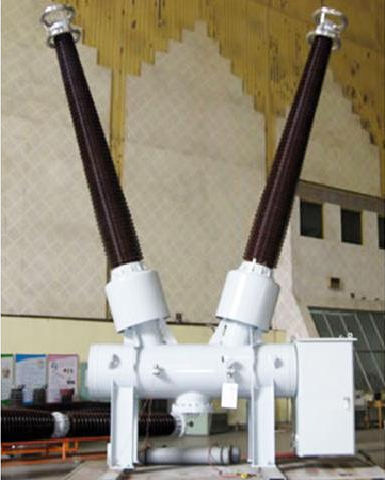 SF6-gasisolierter Schutzschalter - LW55-363 / Y5000-63 - Henan ping high electric co., LTD. - Dead-Tank / automatisch / für Verteilung