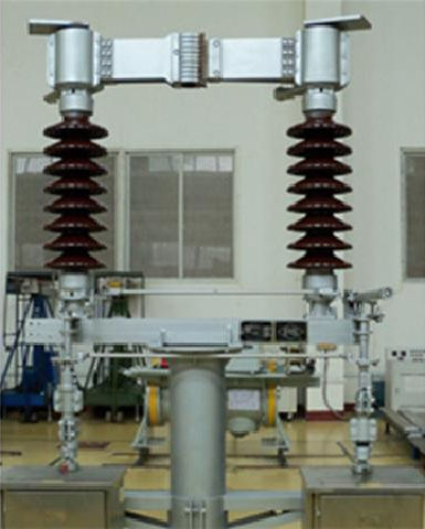 Hochspannungs-Lasttrennschalter - ZGW5 D/J5000-25 series - Henan ping high electric co., LTD. - DC / Erdung