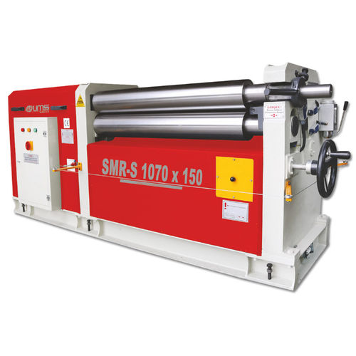 Elektrische Biegemaschine - SMR - S series - UMS MAKİNA - für Blech / mit 3 Rollen / digital