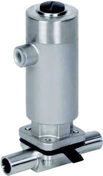 Membranventil - 207 series - SED Flow Control GmbH - pneumatisch gesteuert / Edelstahl / 2/2-Wege