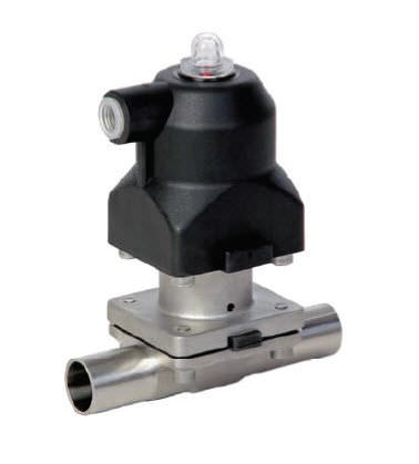 Membranventil - KMA 195 - SED Flow Control GmbH - pneumatisch gesteuert / Steuerung / Edelstahl
