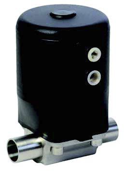 Membranventil - KMA 402 - SED Flow Control GmbH - pneumatisch gesteuert / Edelstahl / 2/2-Wege