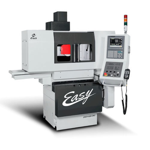 Flachschleifmaschine - EASY  - E-tech Machinery - für Werkstücke / Metallprofil / CNC