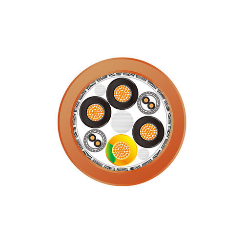 Versorgungs-Stromkabel - LONGFLEX® SERVO FD 327 CP - Zhaolong Interconnect - DIN / schwerentflammbar / mehrstrangig