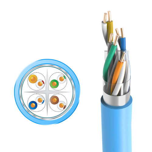 Versorgungs-Stromkabel - CAT6A U/UTP - Zhaolong Interconnect - Kupfer / Einzelader / IEC