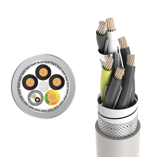 Versorgungs-Stromkabel - LONGFLEX® SERVO FD 318 CY - Zhaolong Interconnect - DIN / schwerentflammbar / mehrstrangig