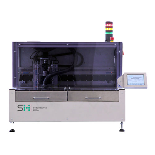 Kompakte PCB-Trennmaschine - LOW Mini - Systemtechnik Hölzer GmbH