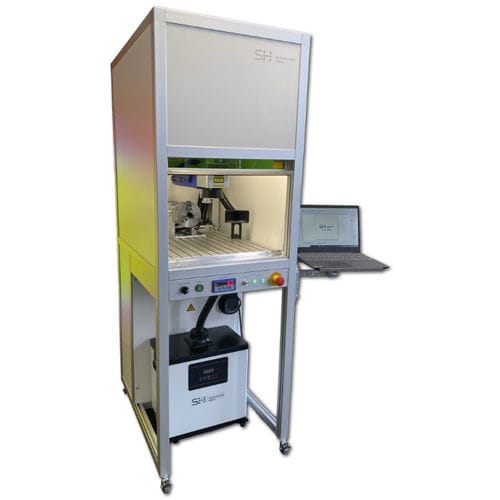 Laserbeschriftungssystem - LAS 28 - Systemtechnik Hölzer GmbH - Faserlaser / Kunststoff / Aluminium