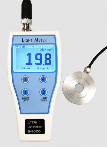 Digitales Luxmeter - ILT770-UV - International Light Technologies - USB / Ultraviolett / ISO