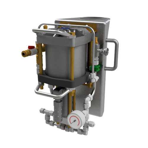 Automatische Füllmaschine - PPM NCU/N/35/300 - Poppe + Potthoff Maschinenbau GmbH - für Stickstoffflaschen / für Industrieanwendungen