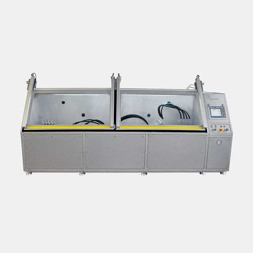 Leck-Prüfstand - PPM - Poppe + Potthoff Maschinenbau GmbH - Durchfluss / automatisch / für Schlauch