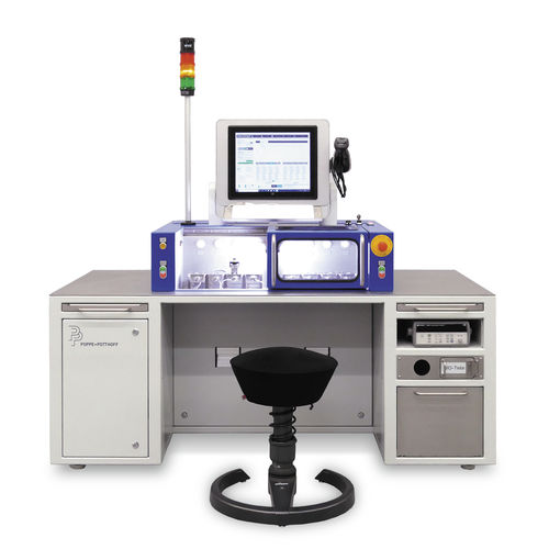 Pneumatisches Dichtheitsprüfgerät - PPM - Poppe + Potthoff Maschinenbau GmbH - Durchfluss / hydraulisch / für Ventil