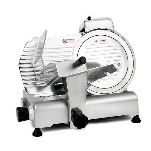Fleischschneidemaschine - MS250ST - Lihao Electric Works Co.,Ltd - automatisch / Rundmesser / 230V einphasig