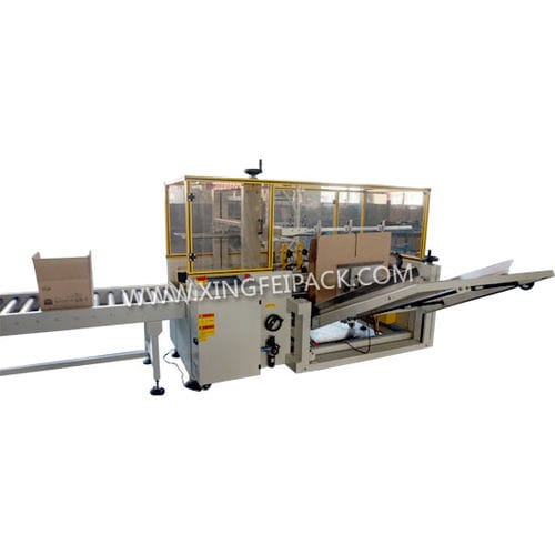 Automatischer Kartonaufrichter - XFC-KX - Shanghai Xingfei Packaging Machinery Co., Ltd. - Verschluss von unten