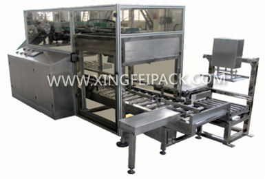 Horizontaler Kartonpacker - XFC-ZX - Shanghai Xingfei Packaging Machinery Co., Ltd. - automatisch / für Glasflaschen / für Säcke