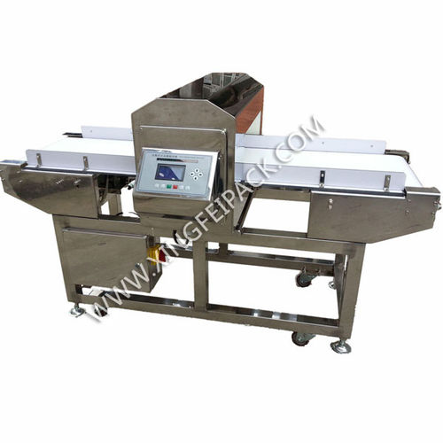 Tunnel-Metalldetektor - XF-JT - Shanghai Xingfei Packaging Machinery Co., Ltd. - mit Förderer / für die Lebensmittelindustrie
