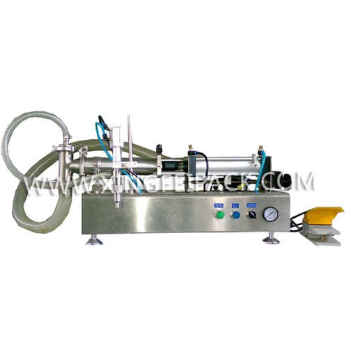 Halbautomatische Füllmaschine - XF-BL series - Shanghai Xingfei Packaging Machinery Co., Ltd. - für Flüssigkeiten / pneumatisch