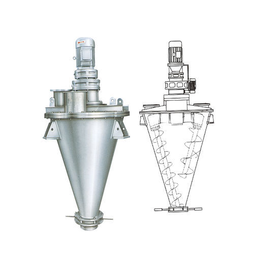 Konusschneckenmischer - SHJ series - Jiangyin Xinda Medicine And Chemical Machinery Co., Ltd. - Batch / Pulver / für die chemische Industrie
