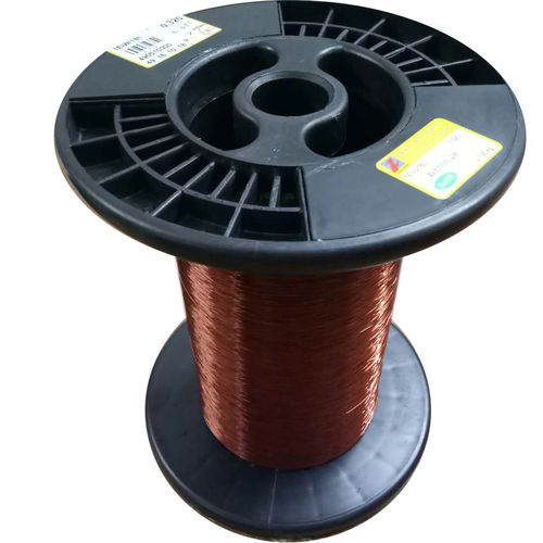 Emaillierter Leitungsdraht - SEIW/180 - BAIYIN YIZHI CHANGTONG SUPER MICRO-WIRE COMPANY - Kupfer / Polyesterimid / rund