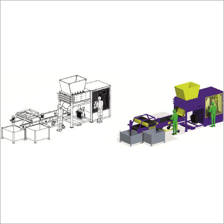 Schlag-Brechanlage - Taizhou Mayslynn Recycling Technology CO.,LTD - stationär / dieselbetrieben
